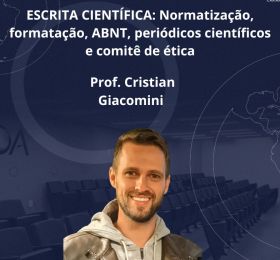 Curso de Escrita Científica: Normatização, formatação, ABNT, periódicos científicos e comitê de ética